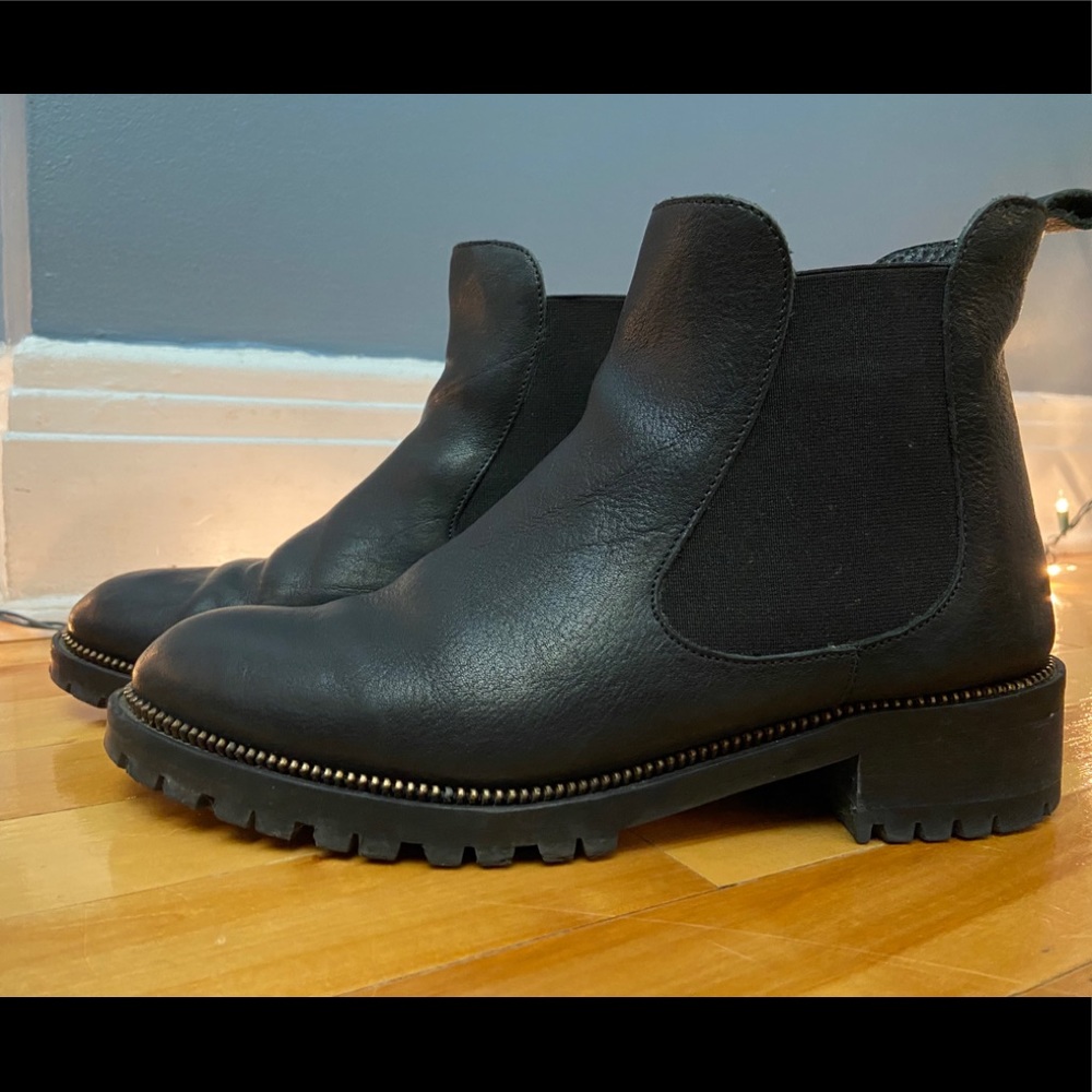 Fabianelli Black Leather Boots